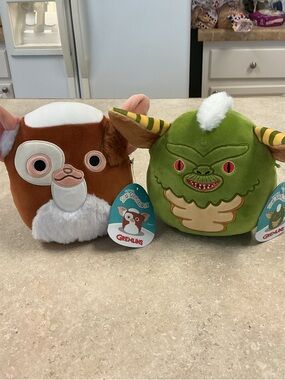 Gremlins Gizmo & Stripe Squishmallow NWT 80’s Nostalgia